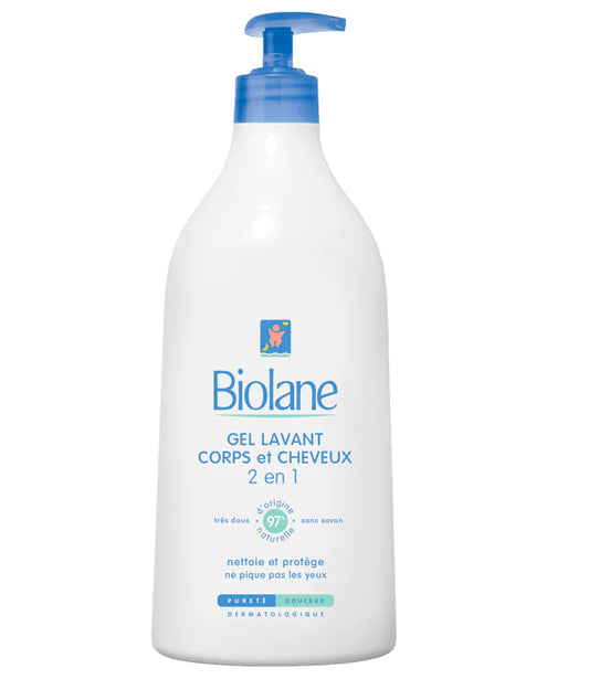 BIOLANE Gel lavant corps et cheveux 750ml