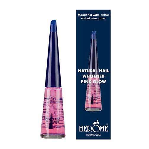 HEROME Natural Nail Whitener Pink Glow 10ML