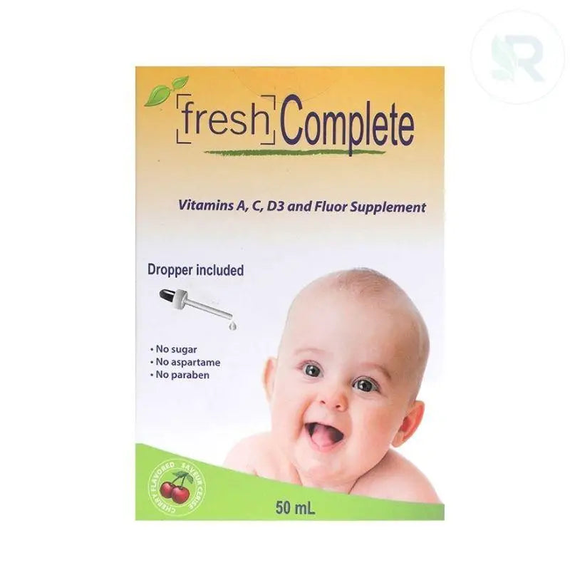 Fresh Complete Vit A, C, D3 & fluor supplements 50ml