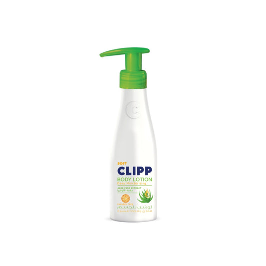 CLIPP body lotion deep moisturizing aloe vera extract