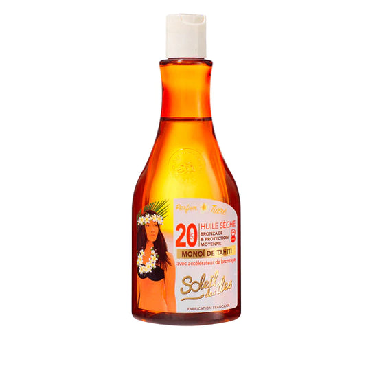 Soleil Des Iles - Huile Seche SPF 20 Parfum Tiare