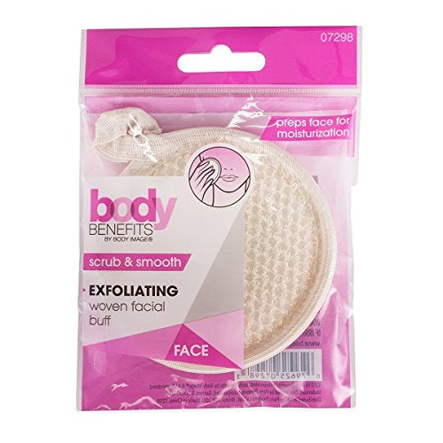 BODY BENEFITS Scrub & Smooth exfoliating woven facial