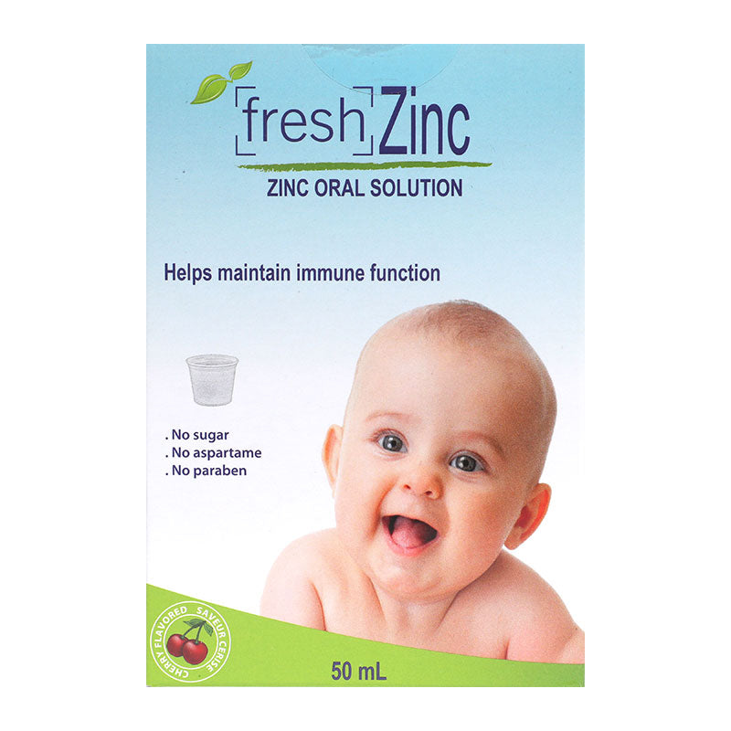 Fresh Zinc oral solution 50ml