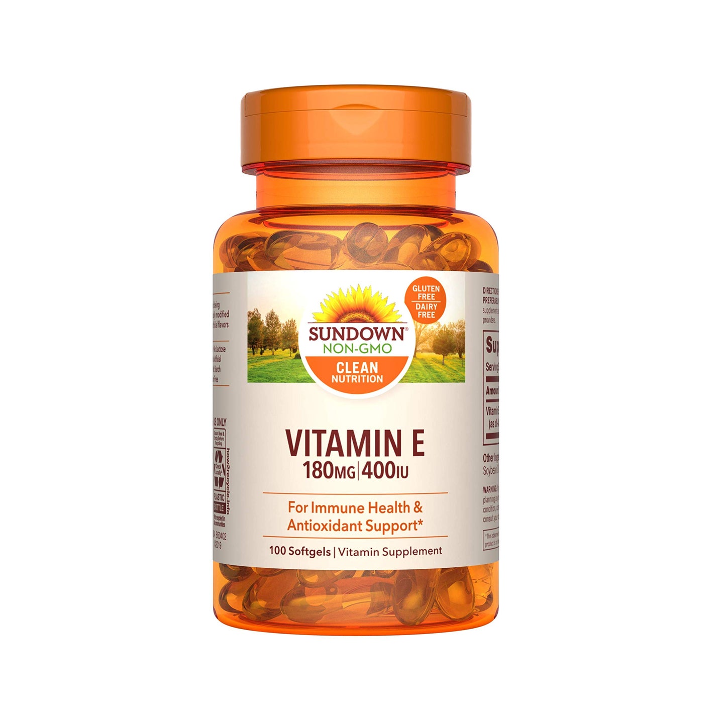 Sundown Vitamin E 180MCG/400IU