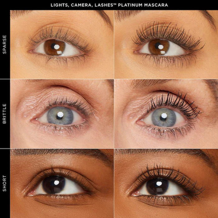 TARTE lights, camera, lashes™ 4-in-1 volumizing & conditioning platinum mascara