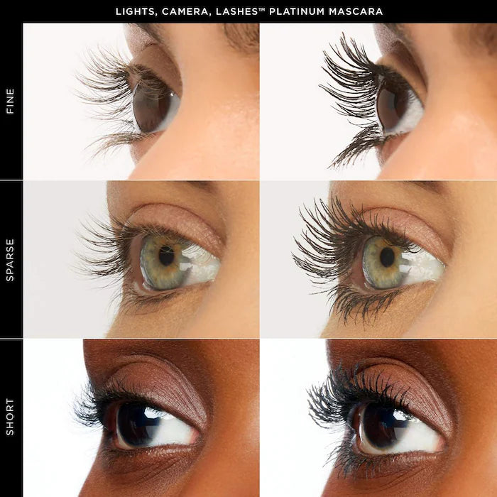 TARTE lights, camera, lashes™ 4-in-1 volumizing & conditioning platinum mascara