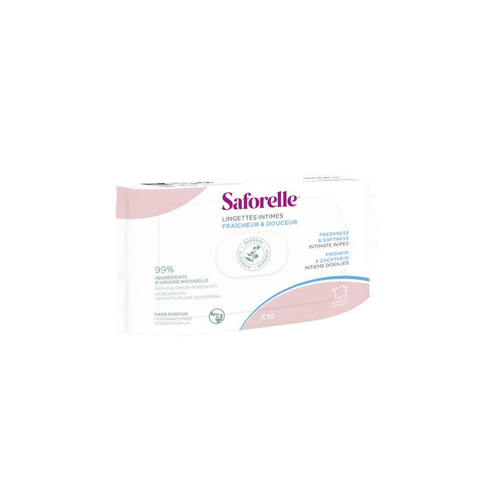 Saforelle Lingette Intime 10's