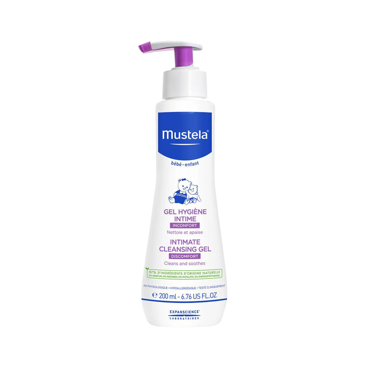 MUSTELA Baby & Child Intimate Cleansing Gel - Discomfort 200ML