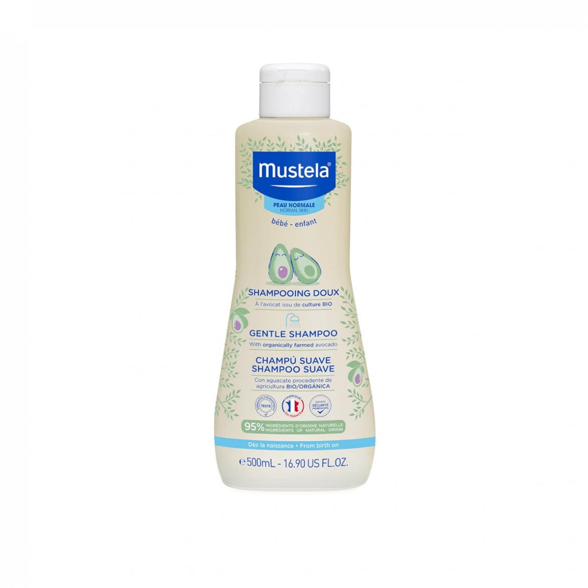 MUSTELA gentle shampoo with avocado