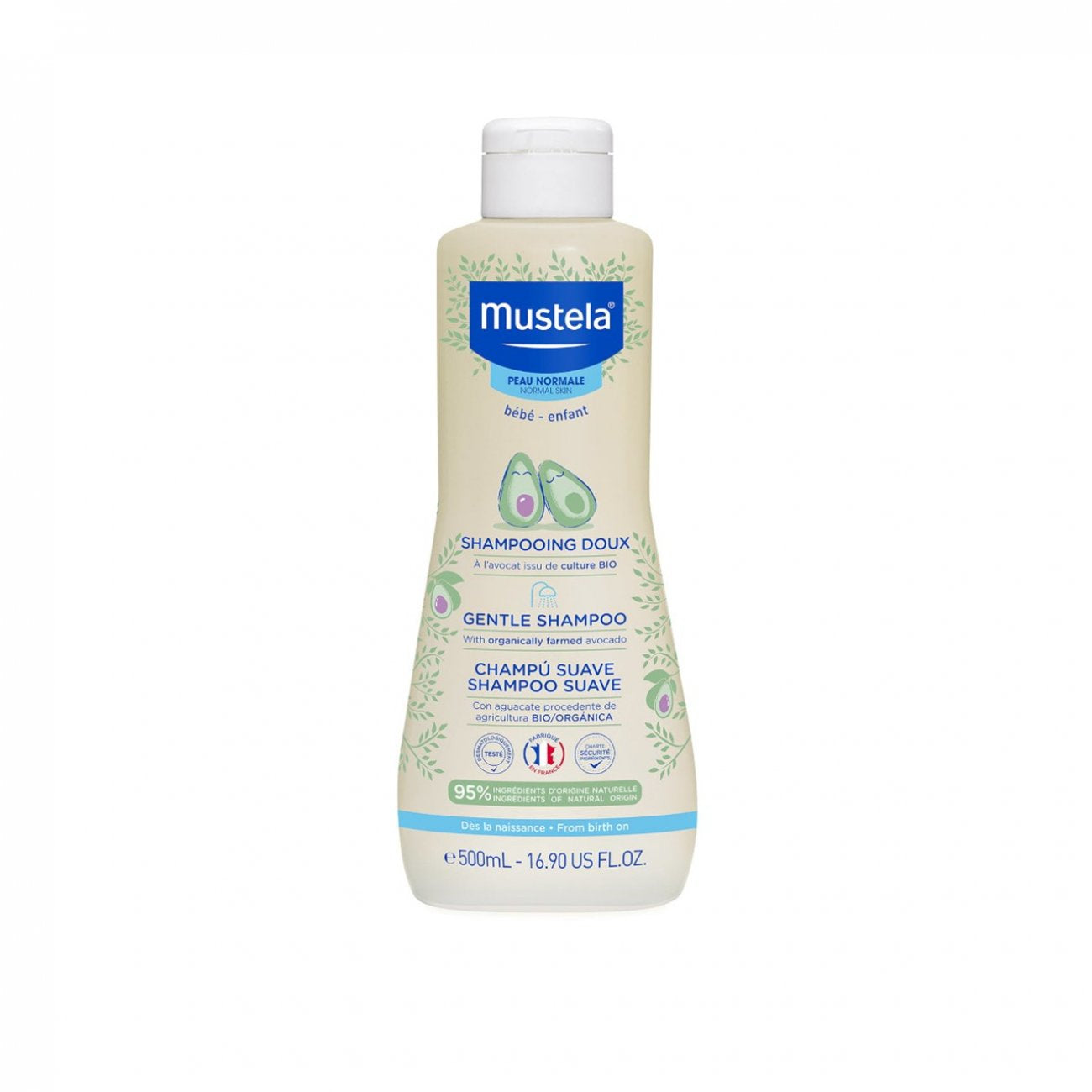 MUSTELA gentle shampoo with avocado