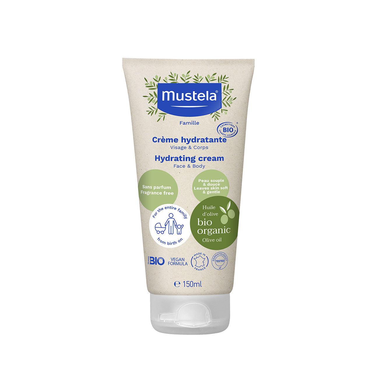 MUSTELA Organic Hydrating Cream face & body 150ml