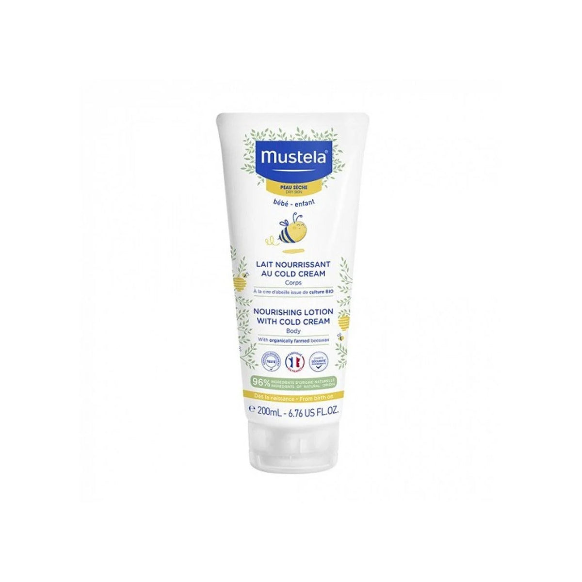 MUSTELA Nourishing Lotion with Cold Cream and Beeswax