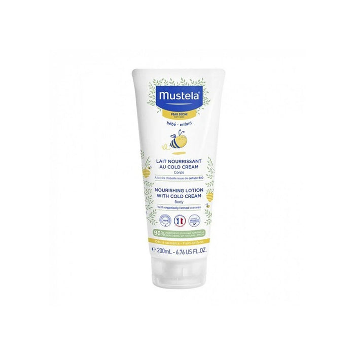 MUSTELA Nourishing Lotion with Cold Cream and Beeswax