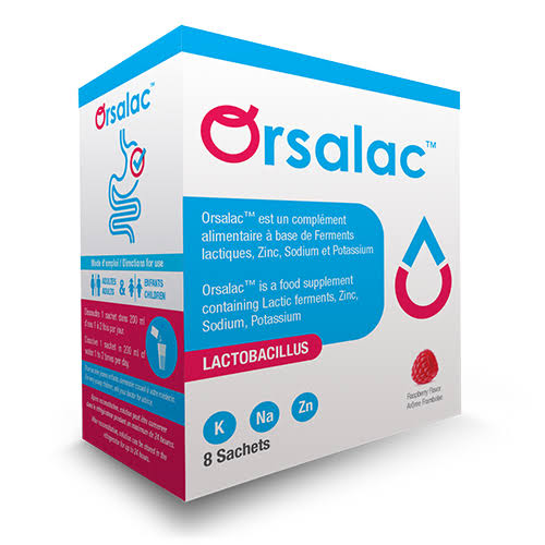 Orsalac Electrolytes with Probiotics - Box of 8 sachets
