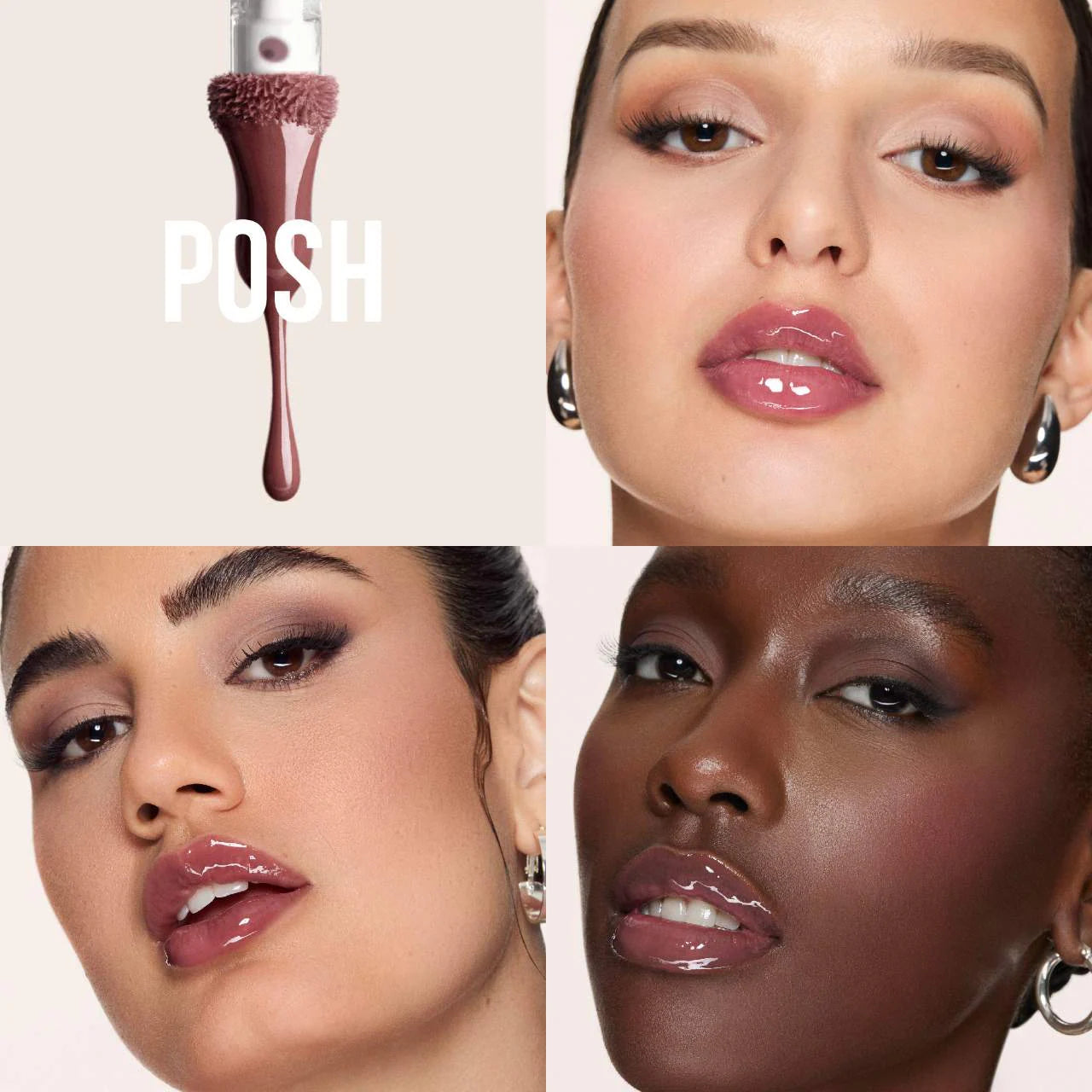 HUDA BEAUTY Faux Filler Shine Lip Gloss