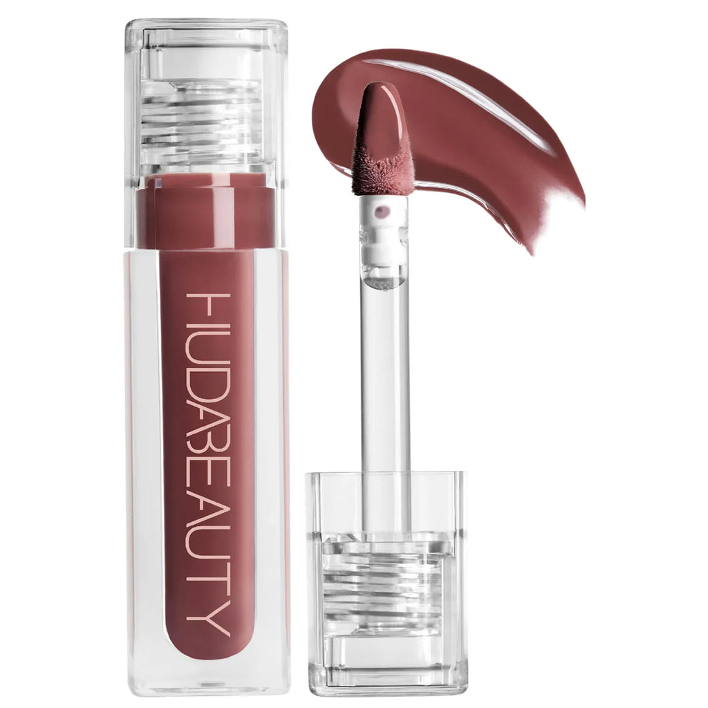 HUDA BEAUTY Faux Filler Shine Lip Gloss