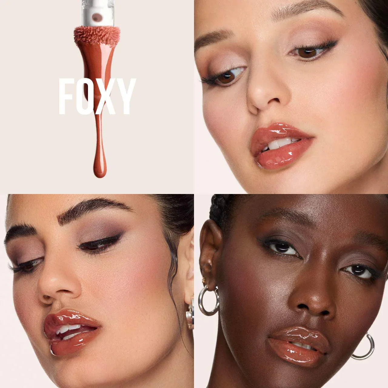 HUDA BEAUTY Faux Filler Shine Lip Gloss