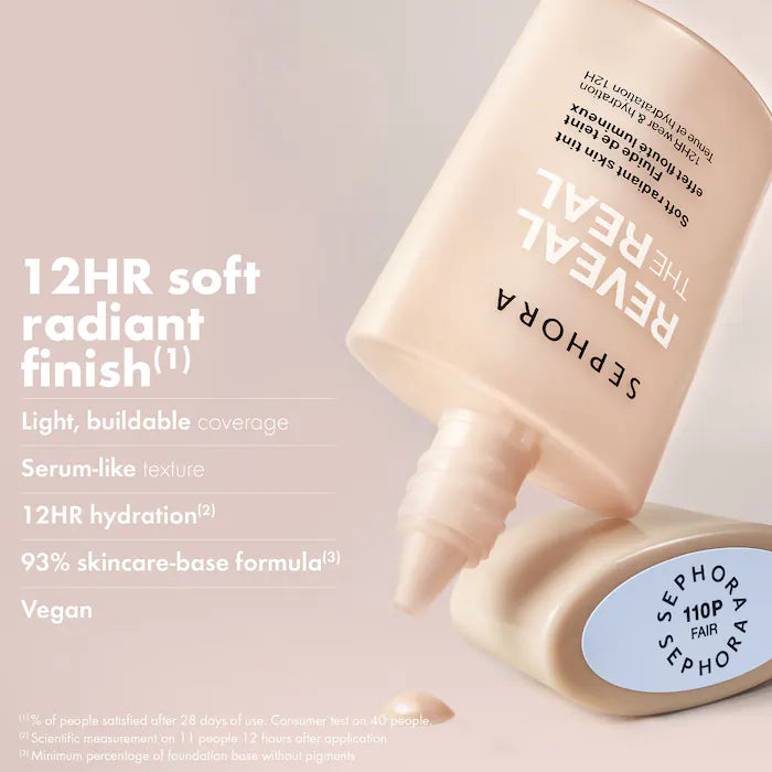SEPHORA COLLECTION Reveal The Real 12HR Soft Radiant Skin Tint