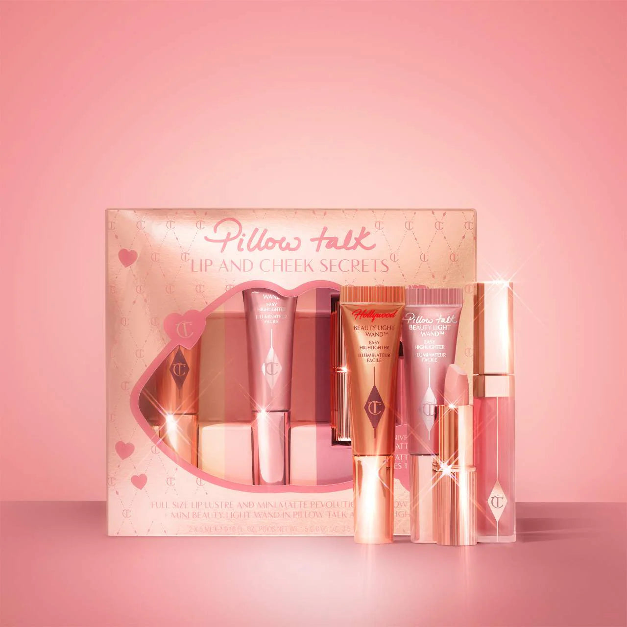 CHARLOTTE TILBURY Pillow Talk Lip and Cheek Secrets Set
