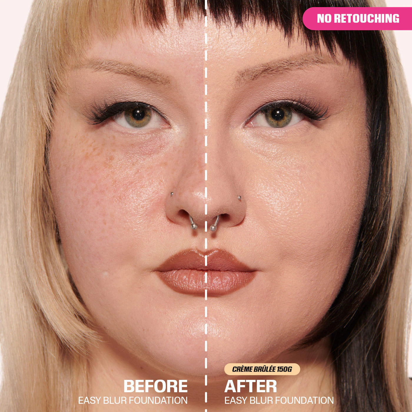 HUDA BEAUTY Easy Blur Natural Airbrush Foundation with Niacinamide
