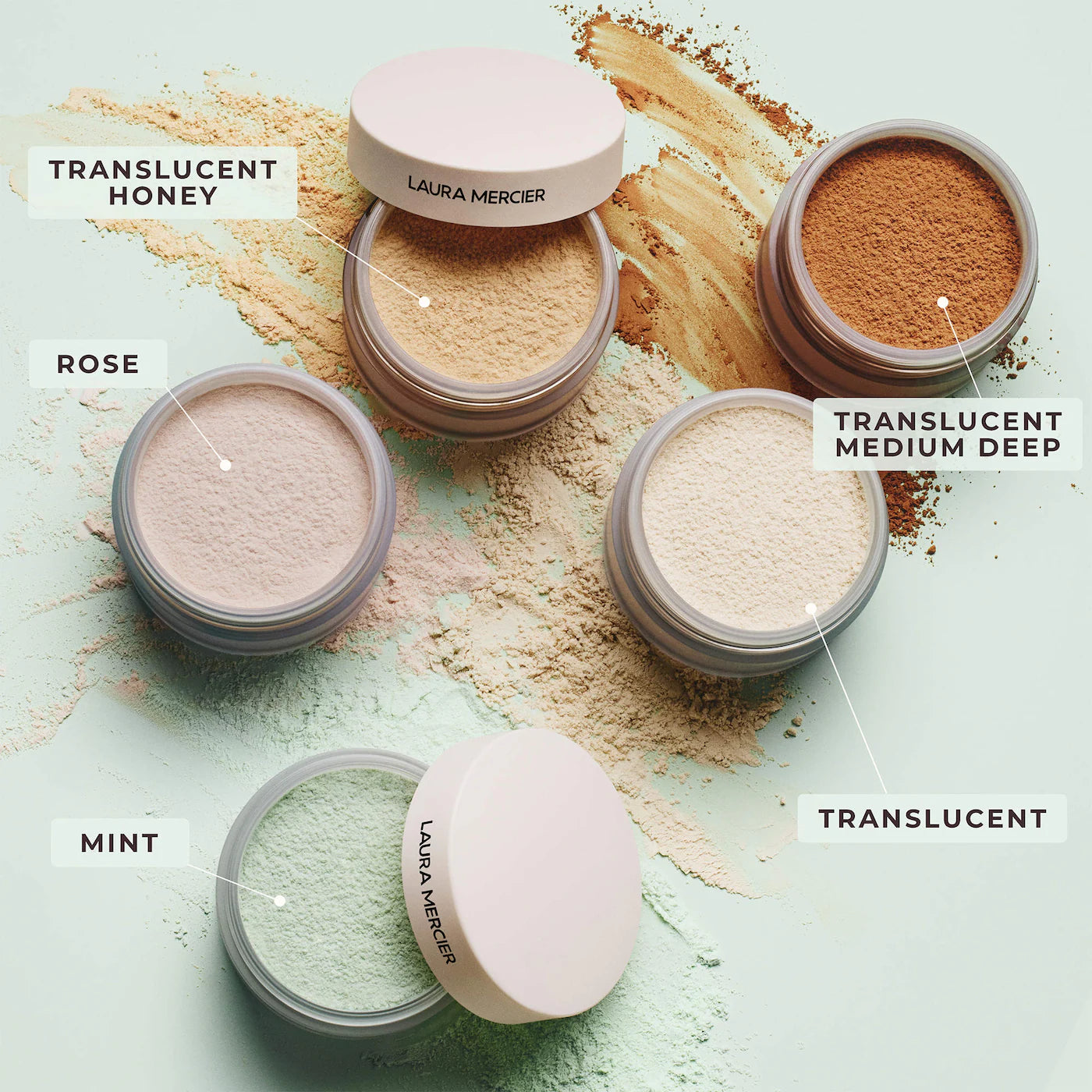 LAURA MERCIER Mini Ultra-Blur Talc-Free Longwearing Translucent Loose Setting Powder