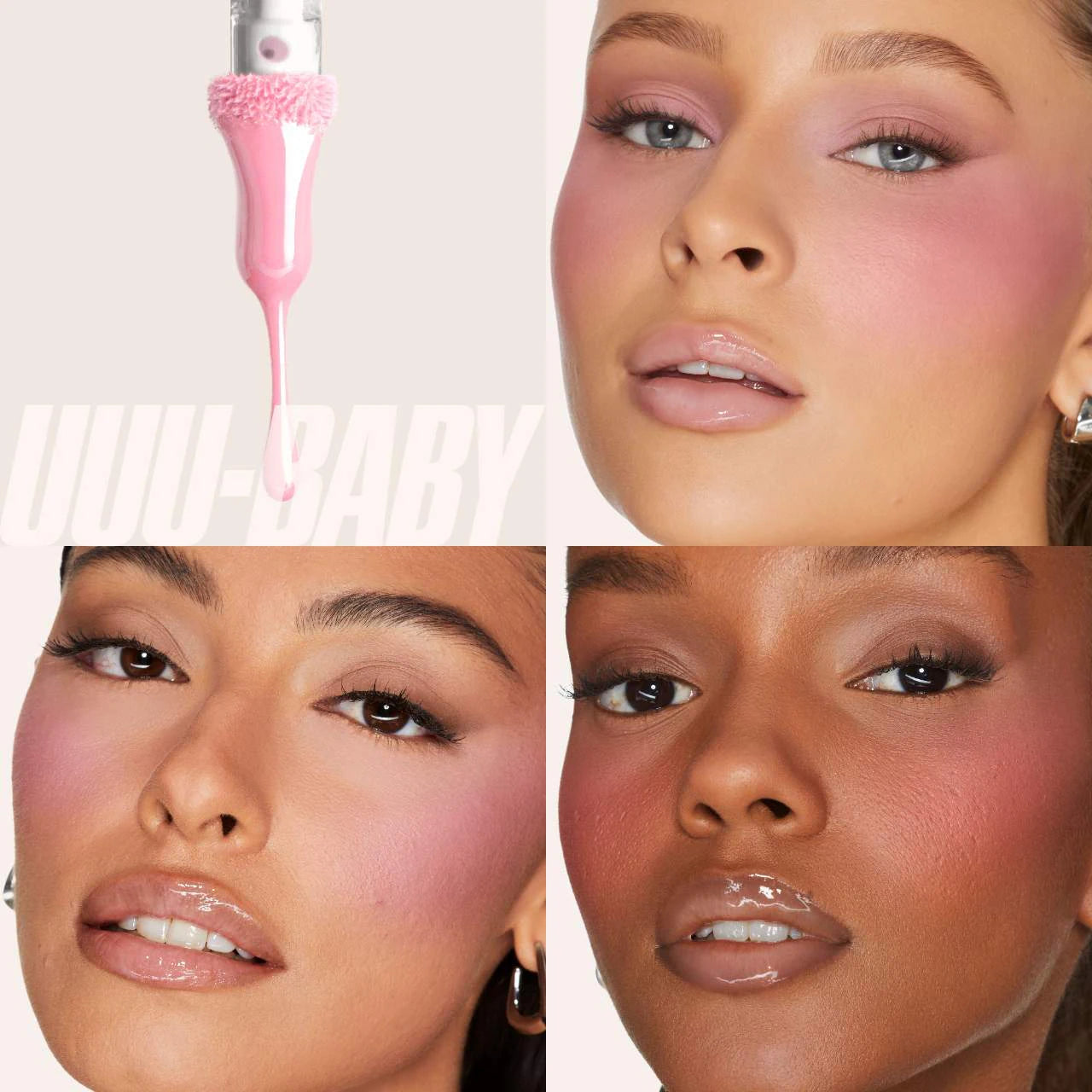 HUDA BEAUTY Faux Filler Shine Lip Gloss