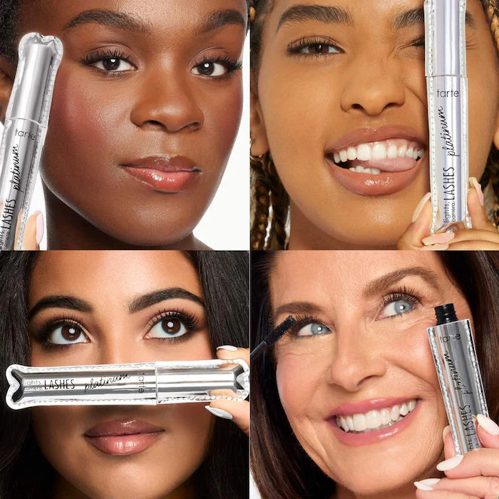 TARTE lights, camera, lashes™ 4-in-1 volumizing & conditioning platinum mascara