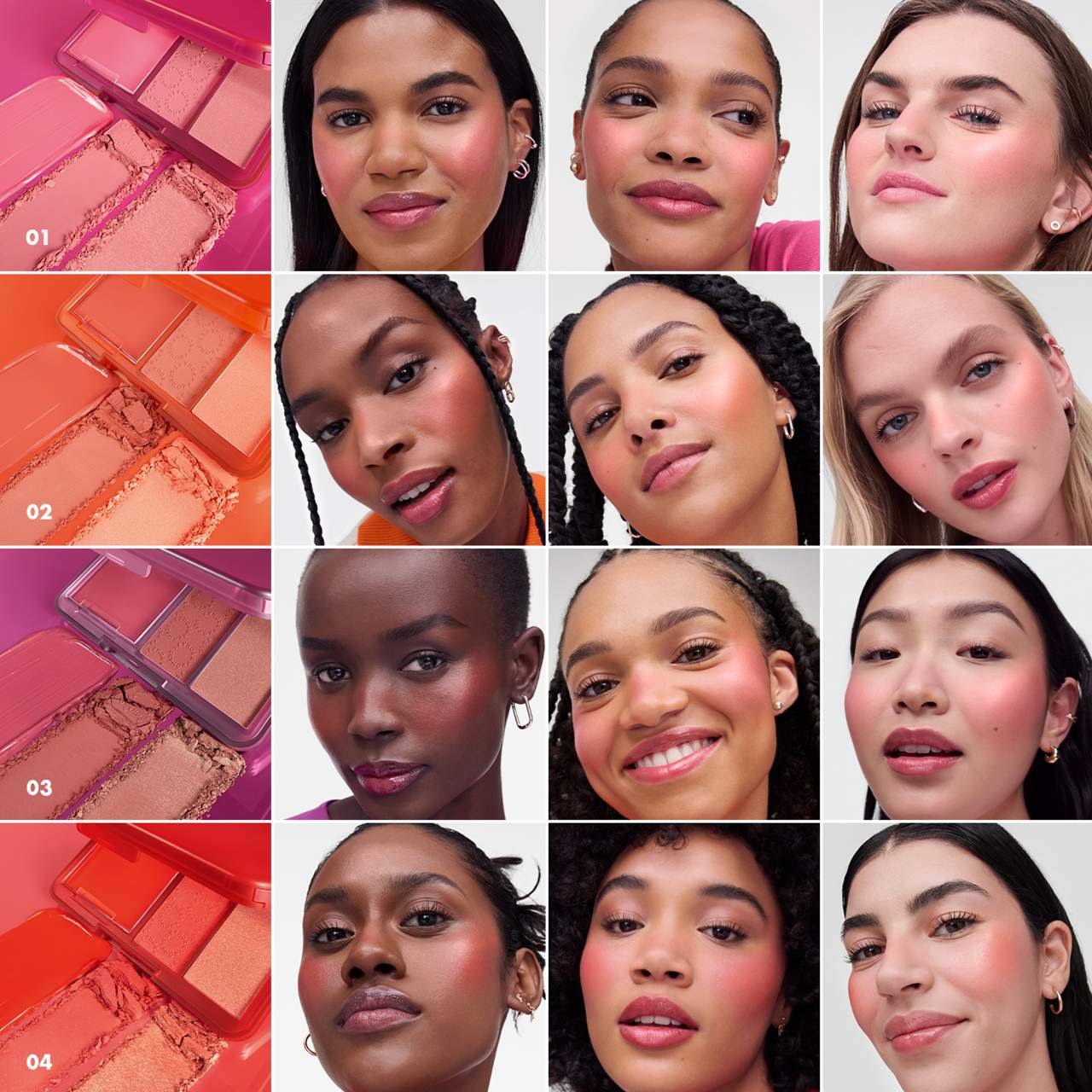 SEPHORA COLLECTION Blush Blush Blush. Cream & Powder Palette