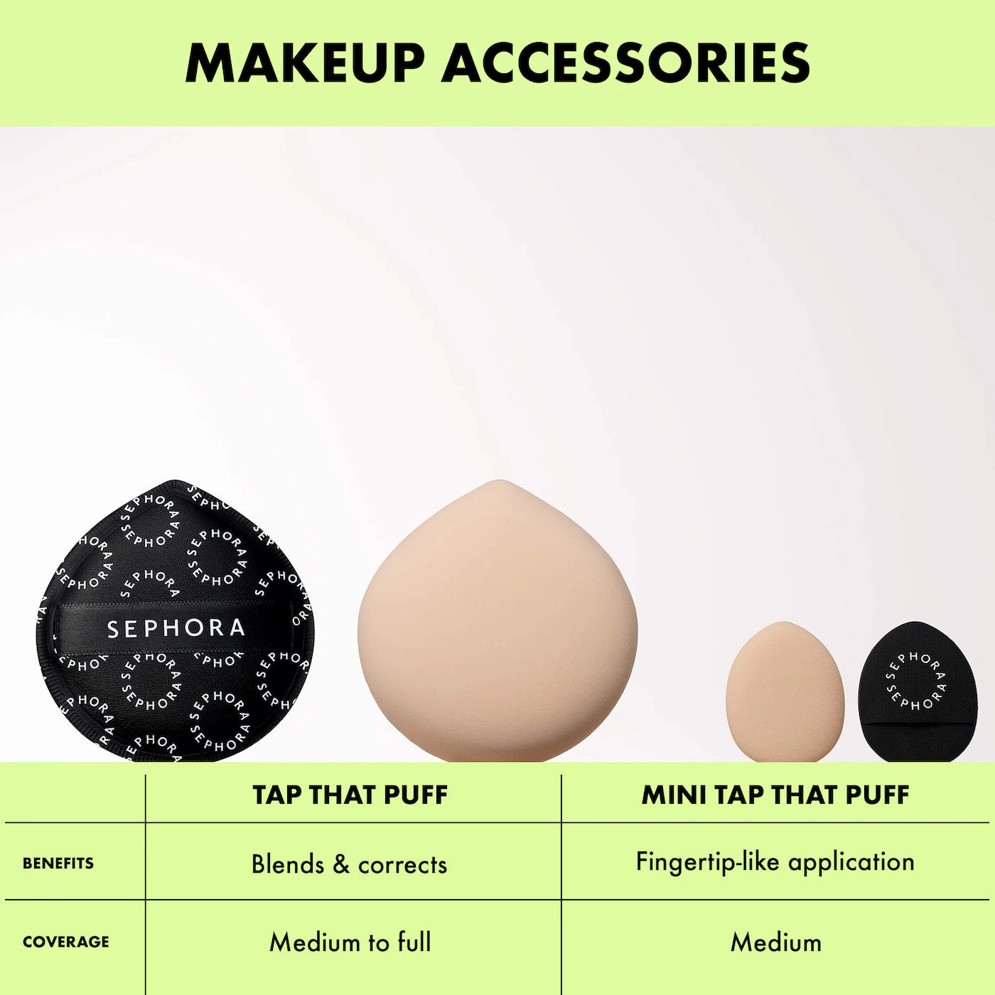 SEPHORA Mini Tap That Puff Makeup Sponges
