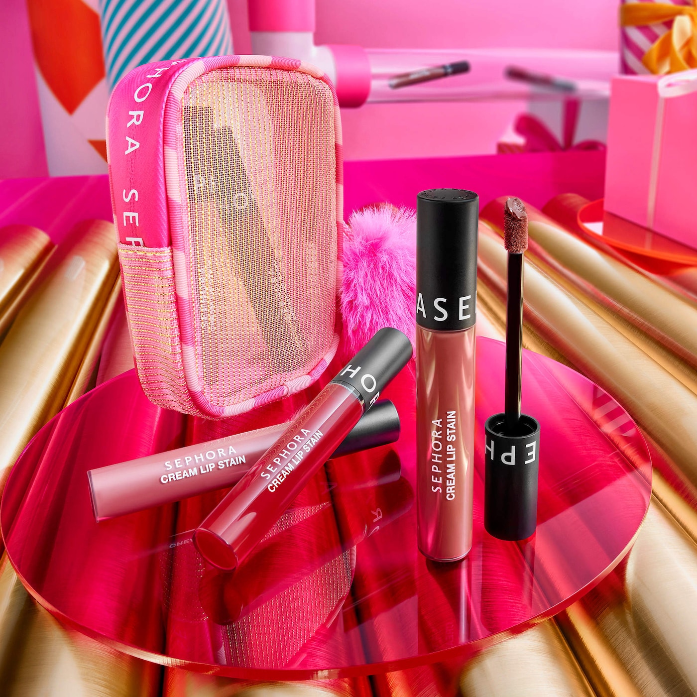 SEPHORA COLLECTION  5pc Cream Lip Stain Makeup Gift Set