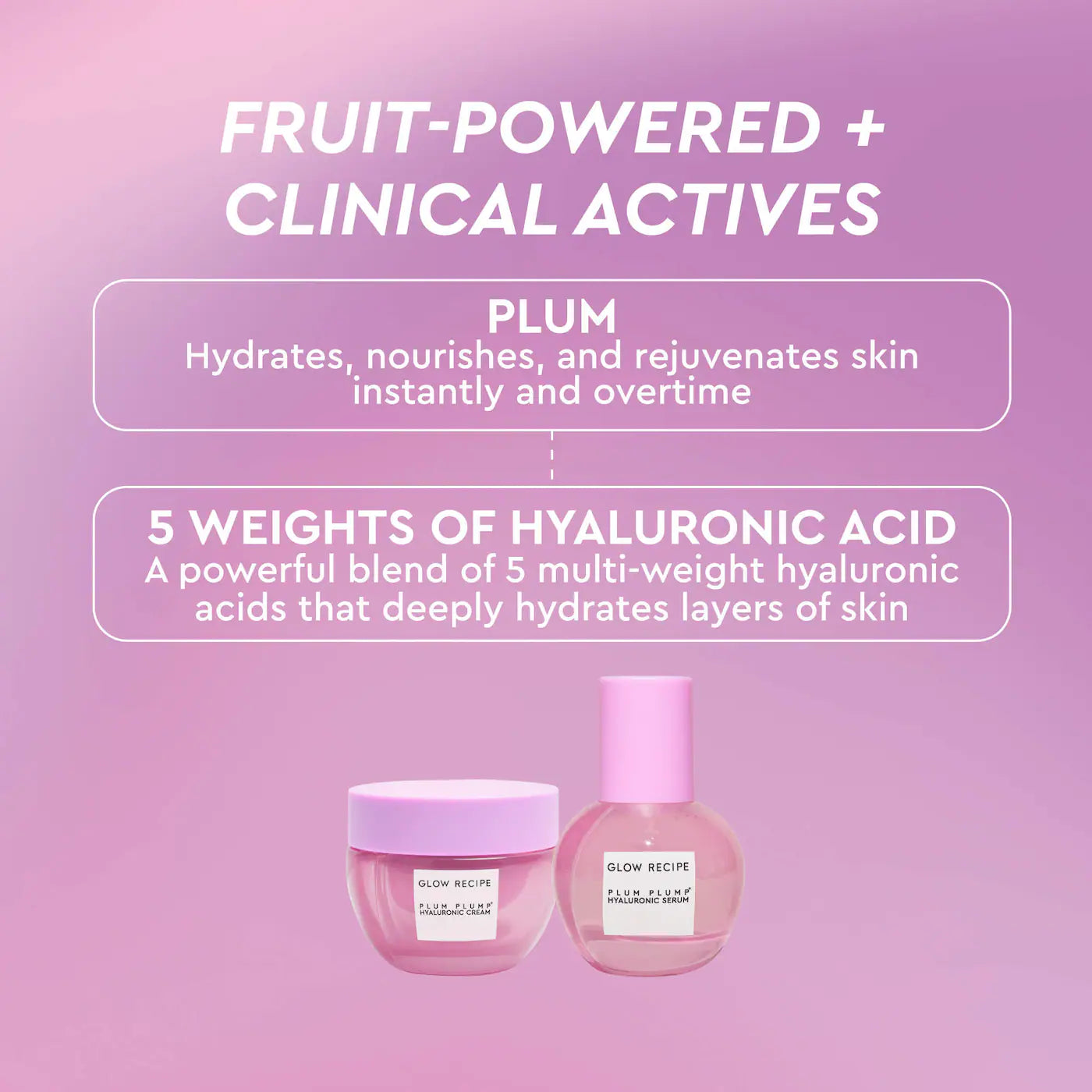 Glow Recipe  Plum Plump Deep Hydration Skincare Gift Set