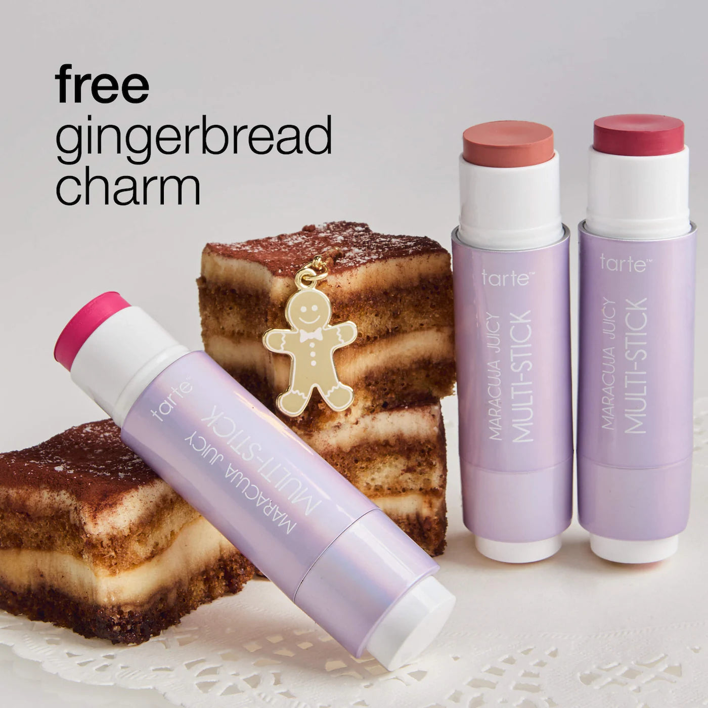 Tarte cheek soufflé maracuja juicy blush and lip multi-stick trio