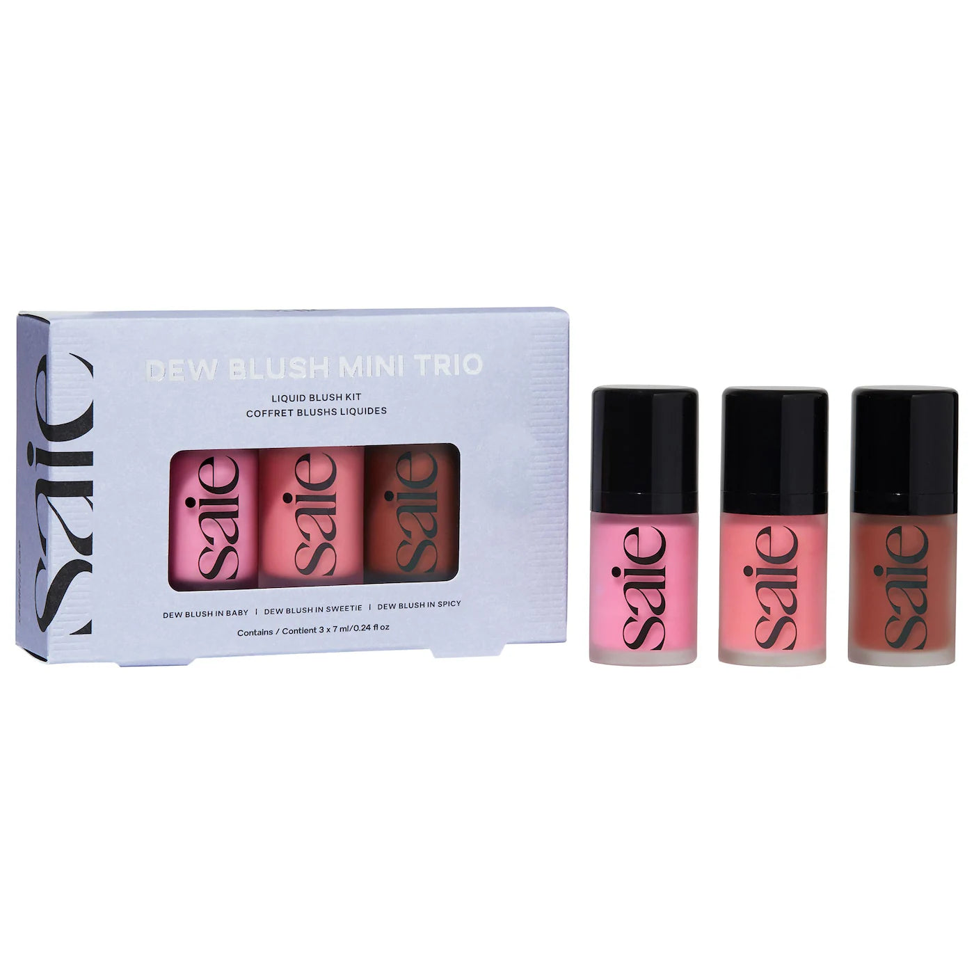 Saie  Mini Dew Blush™ Trio Gift Set