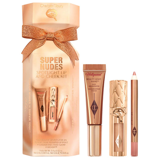 Charlotte Tilbury  Lip and Cheek Trio Makeup Gift Set