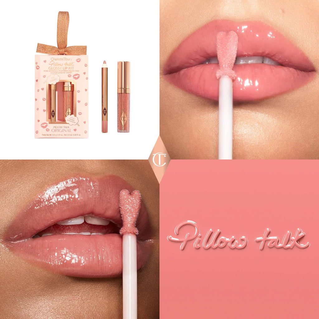 Charlotte Tilbury  Mini Pillow Talk Glossy Lip Duos