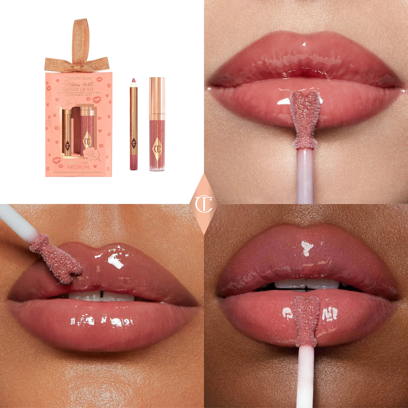 Charlotte Tilbury  Mini Pillow Talk Glossy Lip Duos