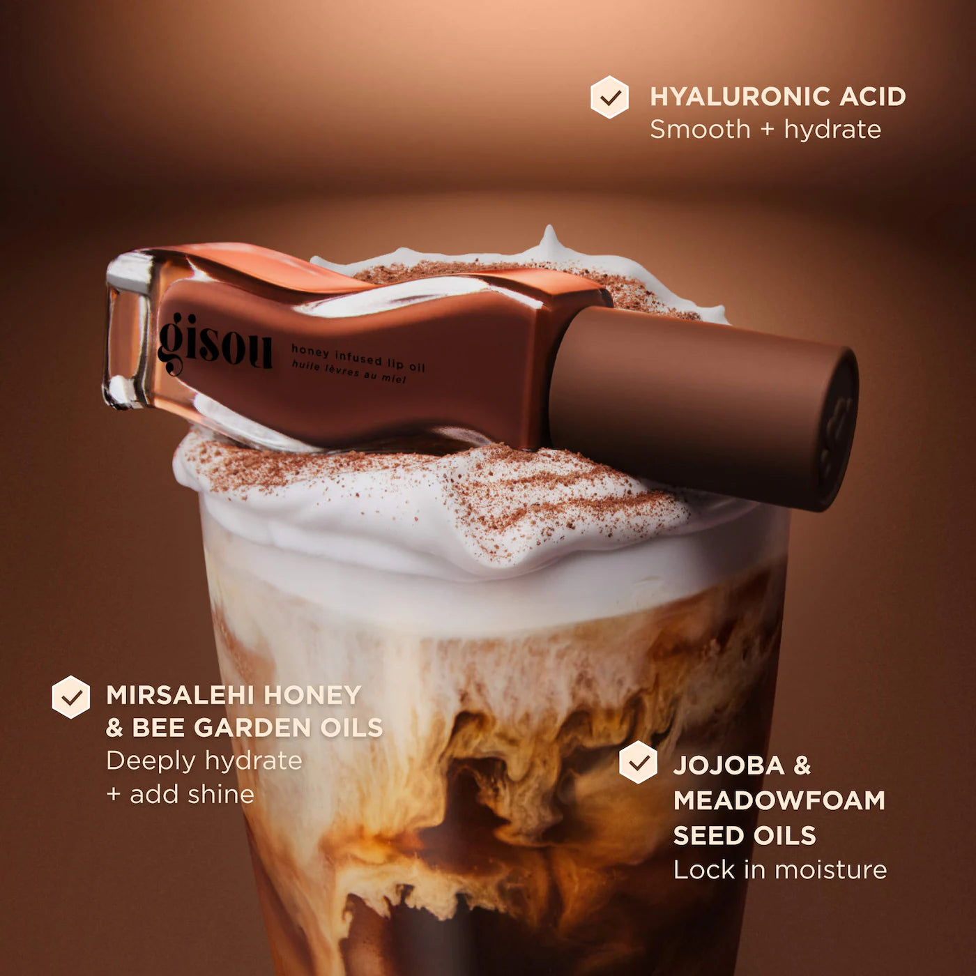 GISOU Honey Infused Hydrating Lip Oil