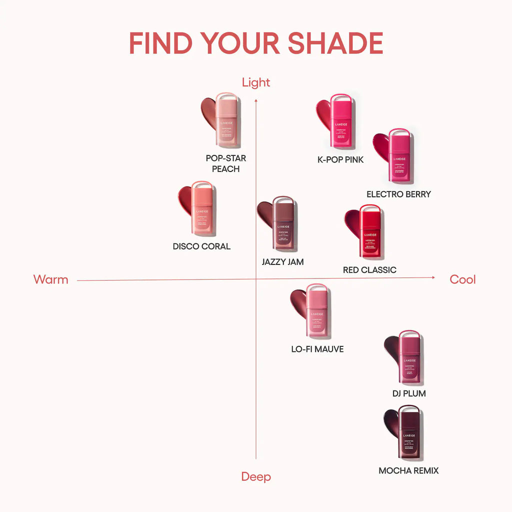 LANEIGE JuicePop Box Hydrating & Lightweight Oil Lip Tint