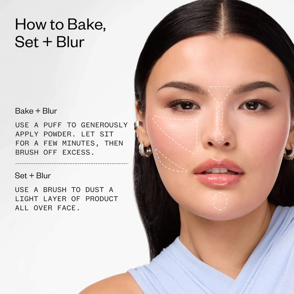 KOSAS Mini Cloud Set Loose Translucent Talc-Free Setting + Blurring Powder