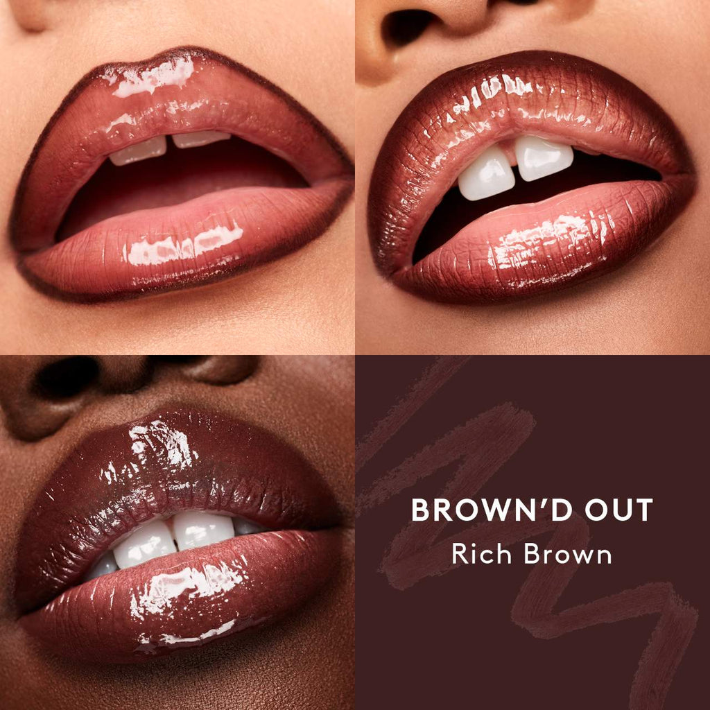 FENTY BEAUTY Brown'd Pout Lip Liner + Mini Lip Plumper Duo