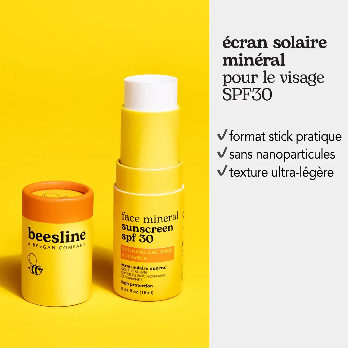 BEESLINE Face Mineral Sunscreen SPF30