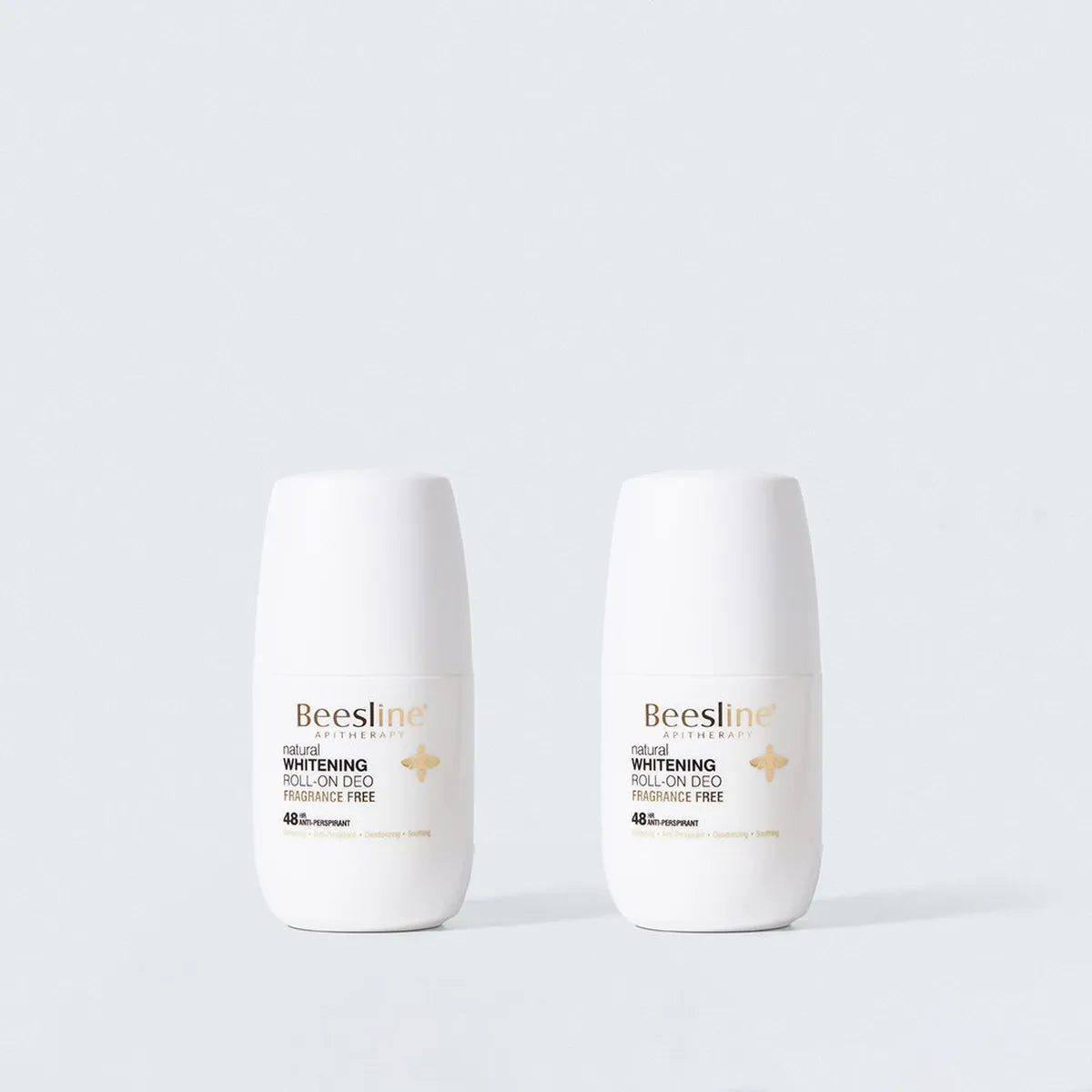 BEESLINE Whitening Roll-on Deodorant - Fragrance-Free (1+1 Free)