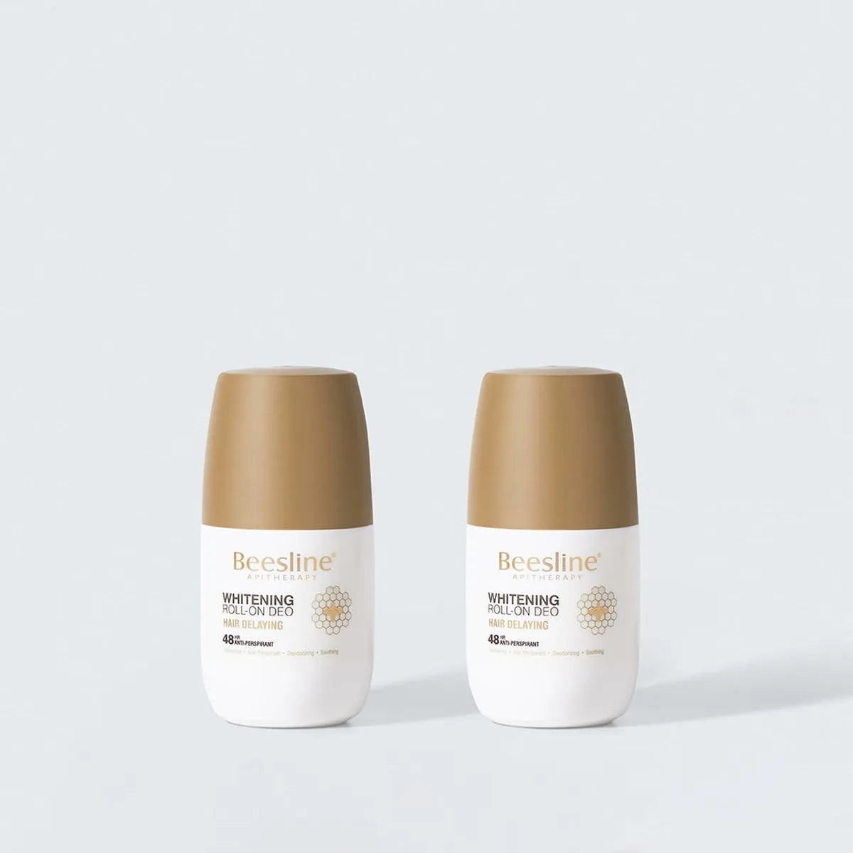 BEESLINE Whitening Roll-On Deodorant - Hair Delaying (1+1 Free)