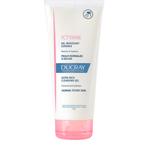 DUCRAY ICTYANE Ultra-Rich cleansing gel