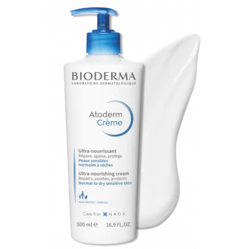 BIODERMA ATODERM CRÈME POMPE 500ML