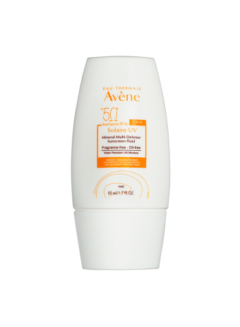 AVENE Solaire UV Mineral Multi-Defense Fluid Sunscreen SPF 50+