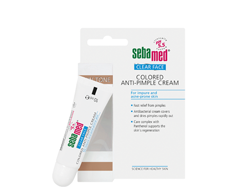 Clear Face Colored Anti-Pimple Cream