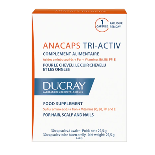 Ducray Anacaps tri-activ 30 capsules