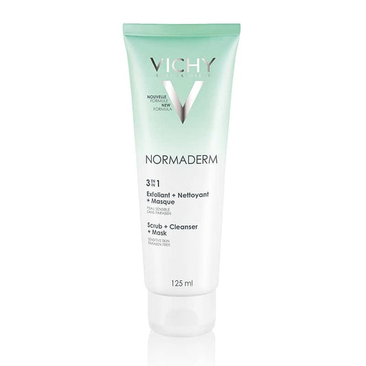 Vichy Normaderm 3in1 Scrub + Cleanser + Mask 125ml