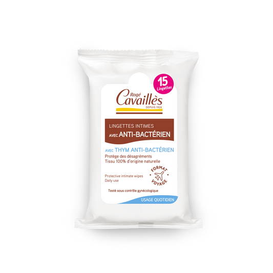 Lingettes Intimes Anti-Bactérienne